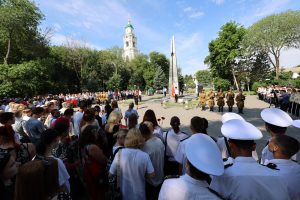 В Астрахани прошла «Линейка памяти и скорби»